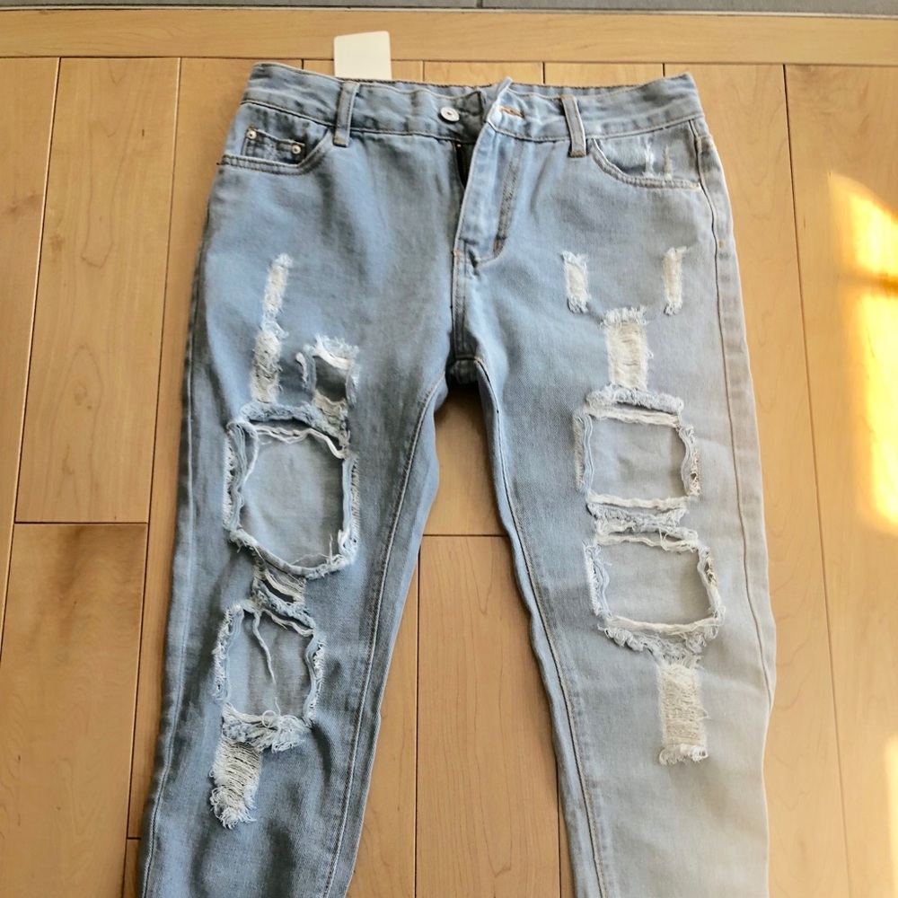Light Blue Jeans!